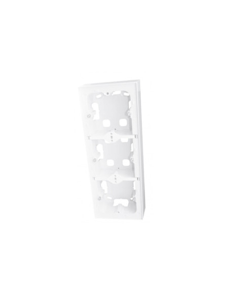 CAIXA SALIENTE TRIPLA LOGUS 90 PRETA MATE 10995APM - 10995APM