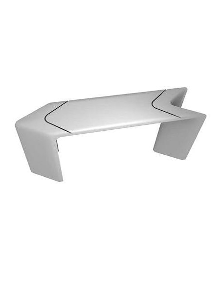 ANGULO PLANO P/CALHA EVOLUTIVA 155X50 BRANCO 16033ABR - 16033ABR
