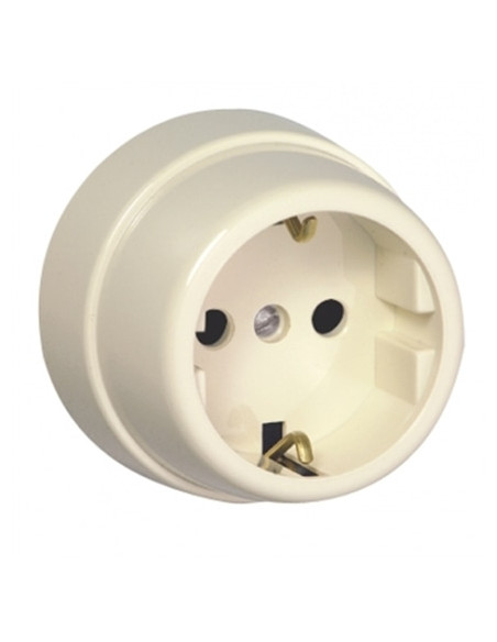 TOMADA SCHUKO MARFIM 26131KMF - 26131KMF