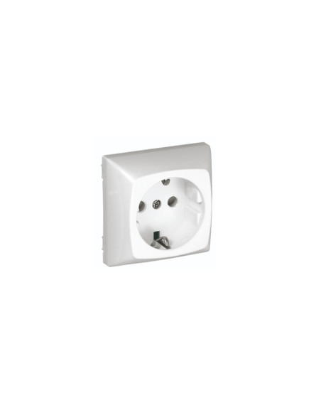 TOMADA SCHUKO C/ LIGACAO RAPIDA BRANCA 37130CBR - 37130CBR
