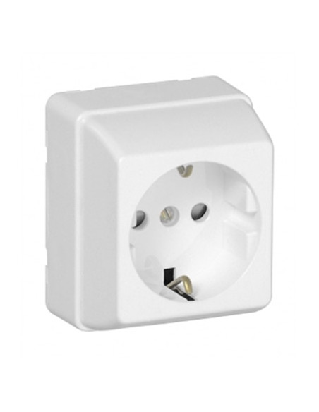 TOMADA SCHUKO C/OBTURADOR VERMELHA 37132CVM - 37132CVM