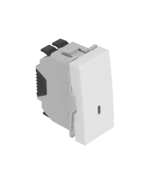 INTERRUPTOR BIPOLAR SINALIZACAO 1 MOD PT MATE 45026SPM - 45026SPM