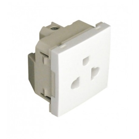 TOMADA EUROAMERICANA 2 MOD ALUMINA 45140SAL - 45140SAL