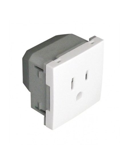 TOMADA AMERICANA NEMA C/OBTUR 2 MOD VERM 45144SVM - 45144SVM
