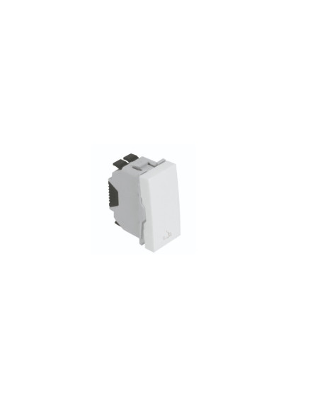 BOTAO BASCULANTE C/SIMBOLO CAMPAINHA 1 MOD PM 45167SPM - 45167SPM