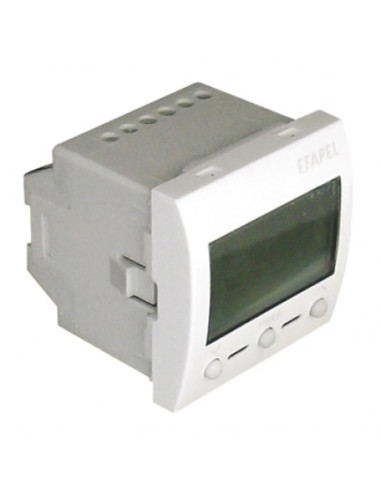 TERMOSTATO COM IR 2 MODULOS BRANCO MATE 45233SBM - 45233SBM