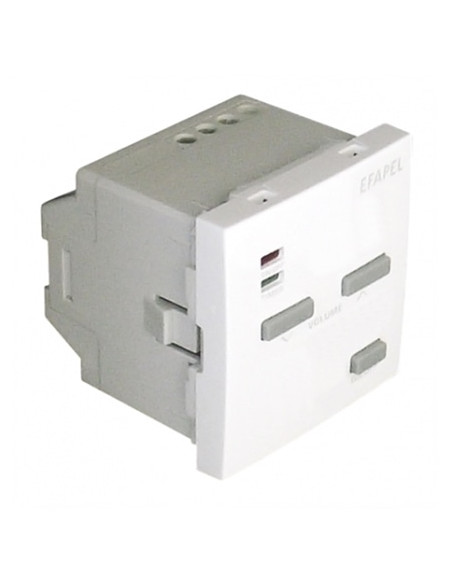 COMANDO 1 CANAL MONO 2 MOD BRANCO MATE 45371SBM - 45371SBM