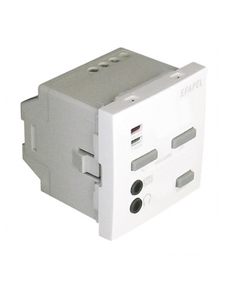 COMANDO 1 CANAL ESTEREO 2 MOD BRANCO 45372SBR - 45372SBR