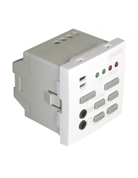 COMANDO 1 CANAL ESTEREO C/FM 2 MOD ALUMINA 45377SAL - 45377SAL