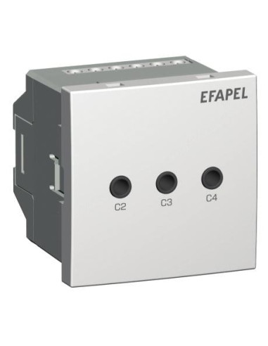 MÓDULO AUX 3 CANAIS ESTÉREO - 2 MÓD BRANCO - 45393SBR