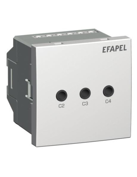 MÓDULO AUX 3 CANAIS ESTÉREO - 2 MÓD BRANCO - 45393SBR