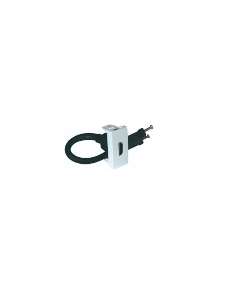 TOMADA HDMI C/ CONETOR 1 MOD GRIS 45435SIS - 45435SIS