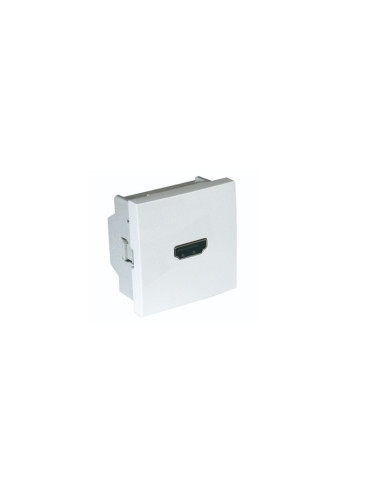 TOMADA HDMI LIGACAO PARAFUSO 2 MOD PLATINA 45436SPL - 45436SPL