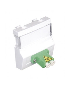 MOD C/ACOPL FIB OTICA LC DUPLEX2MOD BR MATE 45449SBM - 45449SBM