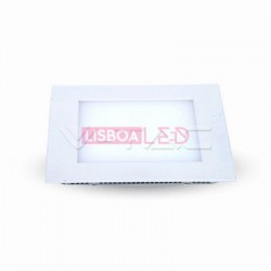 22W Mini Painel Quadrado Branco Quente 120º 1980Lm - 8954832