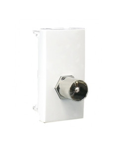 MODULO C/CONETOR IEC MACHO/TIPO F 1 MOD AL 45982SAL - 45982SAL