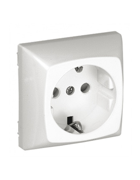 TOMADA SCHUKO C/OBTURADOR BRANCA 47132SBR - 47132SBR