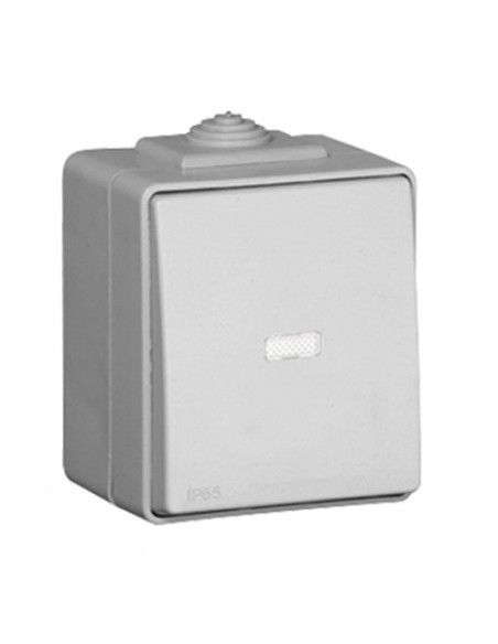 COMUTADOR DE ESCADA LUMINOSO CINZENTO 48072CCZ - 48072CCZ