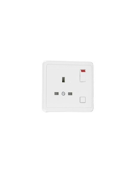 TOMADA INGLESA C/INTERRUPTOR CHAMPANHE 50184CCH - 50184CCH