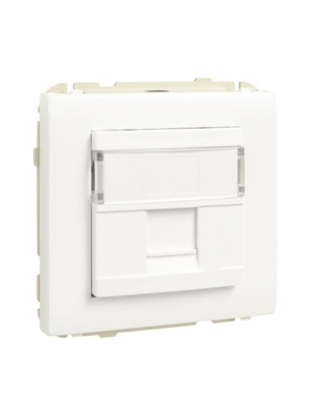 ARO C/ MODULO 1 SAIDA P/ CONETOR RJ45 PLATINA 50441SPL - 50441SPL