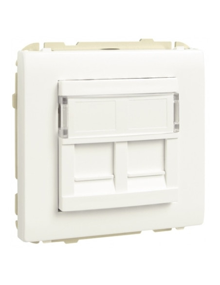 ARO C/MODULO DUPLO P/CONETORES RJ45 BR MATE 50442SBM - 50442SBM