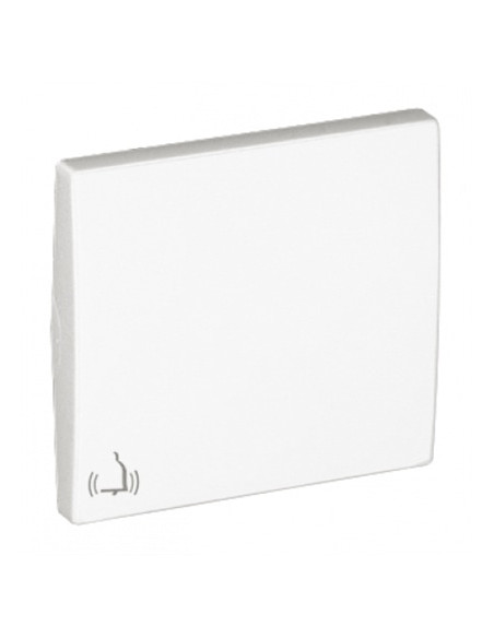 TECLA COM SIMBOLO CAMPAINHA PRETA MATE 50605TPM - 50605TPM