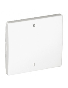 TECLA PARA INTERRUPTOR BIPOLAR BRANCA 50608TBR - 50608TBR