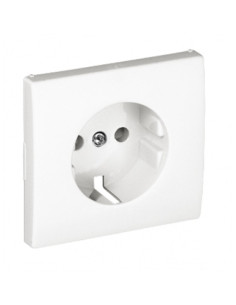 CENTRO SCHUKO C/OBTURADOR LARANJA 50632TLR - 50632TLR