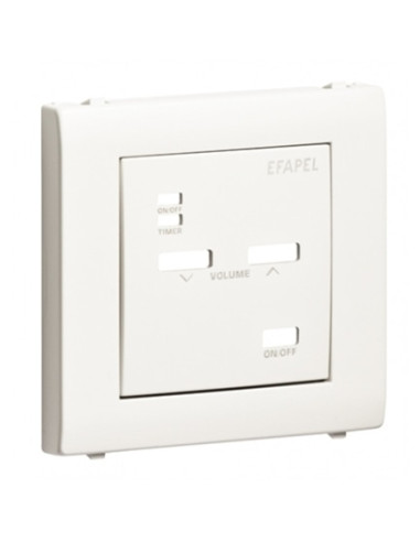 CENTRO P/COMANDO DE 1 CANAL MONO BRANCO MATE 50700TBM - 50700TBM