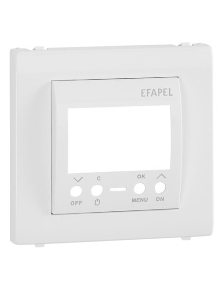 CENTRO P/INTERRUPTOR HOR DIG 1 CIRC PLATINA 50743TPL - 50743TPL