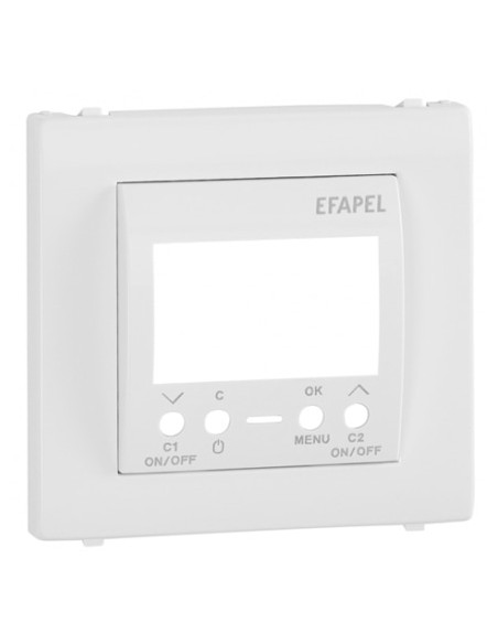 CENTRO P/INTERRUPTOR HOR DIG 2 CIRC PT MATE 50744TPM - 50744TPM