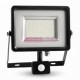 30W Projector SMD c/ Sensor Grafite Branco Quente 2400Lm - 8955699