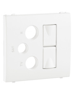 CENTRO P/TOM MISTA RTVSAT 2XRJ45 MARFIM 50773TMF - 50773TMF