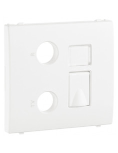 CENT TOM MISTA RTVRJ45/RTVRJ45FO BRANCO 50774TBR - 50774TBR
