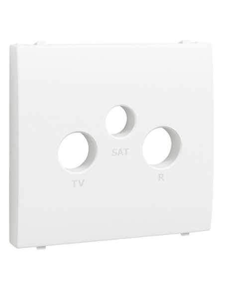 CENTRO PARA TOMADA RTVSAT PLATINA 50775TPL - 50775TPL