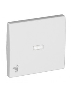 TECLA P/LUMIN C/SIMBOLO EMPREGADA PLATINA 50796TPL - 50796TPL