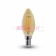 Lâmpada LED E14 4w 35W 2200K 350Lm Vela-T AMBERglass - 8957115