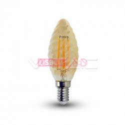 Lamp.Ch/Tôrc/Fil/Ambar/E14/4W/35W/350Lm/2200K/v-V-TAC-7115