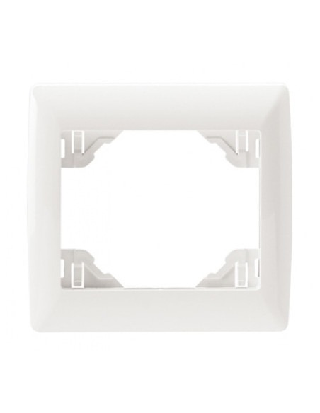 ESPELHO SIMPLES BRANCO/MOGNO 70910TBG CX5 - 70910TBG