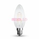 Lâmpada LED E14 4w 30W Luz Quente 320Lm Vela FROSTglass DIM - 8957176