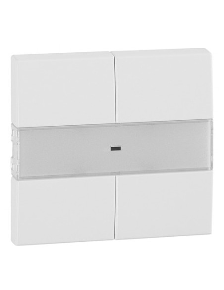 TECLA P/BOTAO PRESSAO QUADRUPLO MBT ANTRACITE 70600TAT - 70600TAT