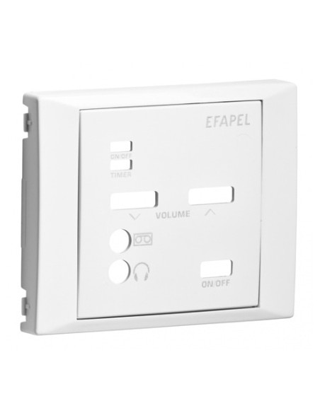 CENTRO P/COMANDO DE 1 CANAL ESTEREO ANTRACITE 70702TAT - 70702TAT