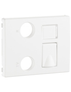 CENT TOM MISTA RTVRJ45/RTVRJ45FO MARFIM 70774TMF - 70774TMF