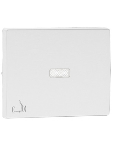 TECLA P/LUMIN C/SIMBOLO CAMPAINHA MARFIM 70795TMF - 70795TMF