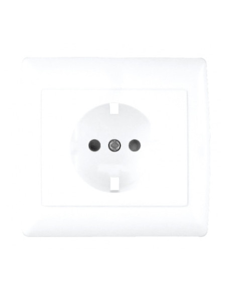 ESPELHO SCHUKO MONOBLOCO C/OBTUR MARFIM 70903TMF - 70903TMF