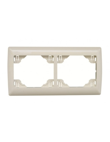 ESPELHO DUP HORIZONTAL MARFIM/FAIA 70921TMA - 70921TMA