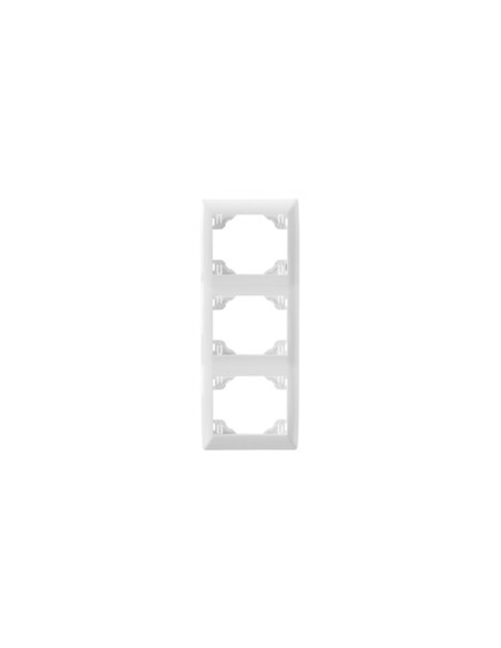 ESPELHO TRIPLO VERTICAL BRANCO 70932KBR - 70932KBR