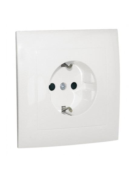 TOMADA SCHUKO MONOBLOCO GRIS 90135CIS - 90135CIS
