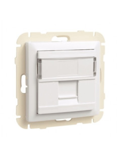 ARO C/ MODULO 1 SAIDA P/ CONETOR RJ45 PEROLA 90441SPE - 90441SPE
