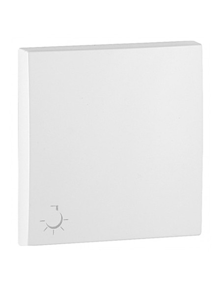 TECLA COM SIMBOLO LUZ ALUMINA 90607TAL - 90607TAL